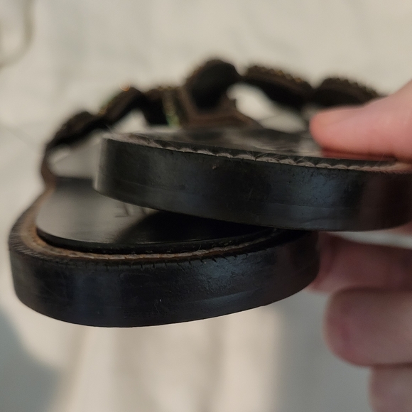 Embellished Boho sandals - Picture 4 of 6